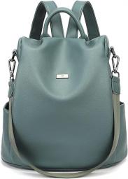 Women's Fashion Backpack Purse - Fashion Casual Convertible Shoulder Bag Satchel Handbags,Travel Bags Daypacks Bookbag For Women Ladies Girls (Color : White)