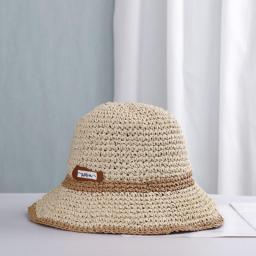 Women's summer beach hats men's hats straw hats women's sun hats sun protection baby hats golf hats women's hats