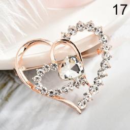 Women Flower Large Brooches Lady Rhinestone Pearl Corsage Brooch Girl Trendy Luxury Jewelry Best Gift Pins Jewelry