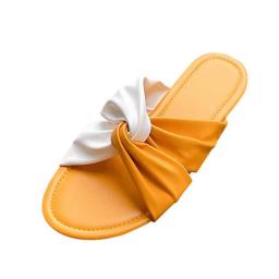 Women Slippers Shoes Flats Fashion Sliders Splicing Slip On Strap Sandals Summer Shoes Women Comfortable Bohemia Beach Slippers