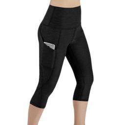 Women yoga Leggings With Pocket Female Stretchy Fitness Pants High Waist Gym Sport Fitness Workout trousers