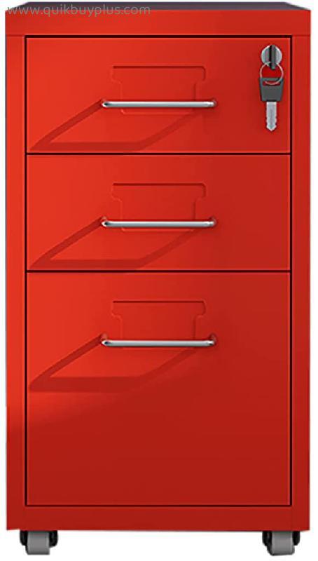 XIAOPENG Office Filing Cabinet, 3 Drawers Office File Storage Unit Cabinet for Office Bedroom Living room