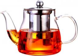YANRUI Teapot Glass Teapot High Borosilicate Heat-Resistant Glass Teapot Thickened Transparent Household Tea Maker