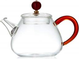 YANRUI Teapot Teapot Tea Sets Glass ?Heat-Resistant Filter Flower Tea Household Thickening Glass Black Tea Tea