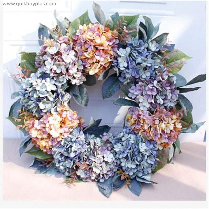 YANXIAOPING 29 inch Autumn Wreath, Wreath, Silk Flower Cloth Suitable for Christmas Decorations Front Door Decoration