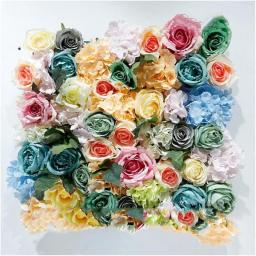 YANXIAOPING Artificial Flowers Rose for Wedding DIY Bouquets Centerpieces Arrangement Party Home Décor（5050cm） (Color : Multi-colored2)
