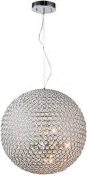 YHQSYKS Crystal Globe Pendant Lamp Modern Minimalist Iron Chandeliers For Restaurant, Living Room, Corridor, Bar Table Lighting