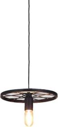YHQSYKS Industrial Wheel Wrought Iron Chandelier Attic Ceiling Ceiling Hanging Lights Basement Pendent Lamp Farmhouse Restaurant Pendant Lamp 3/6-Light（9cm）