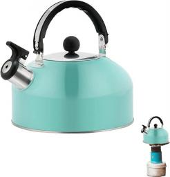 Yajexun 2.5L Whistle Kettle - Stainless Steel Stove Top Kettle With Anti-scald Handle, Universal Coffee Tea Kettle Teapot, Stovetop Kettle For G-as Stove, Ceramic Stove, Electric And Induction Hob