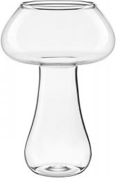 Yardwe Mushroom Glass Cup Glasses Drink Glasses Cups Mushroom Shape Cocktail Glass for Party Bar