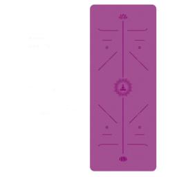 Yoga Mat With Position Line Fitness Gymnastics Mats Double Layer Non-slip Beginner Sport Carpet Pads