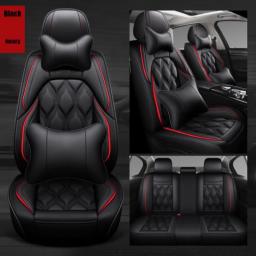 ZHOUSHENGLEE  Leather Car Seat Covers For BMW All Model 525 320 520 F10 F20 X1 X3 X5 X6 X4 E36 E46 Car Accessories Auto Styling