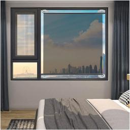 ZMQL Bedroom Blocking Roller Shade - Suction Cups, Patio Office Meeting Room Blinds Curtains, 24/27/32/35/60/72/84inch Wide, Sun Protection (Size : 50x150cm/20x59in)