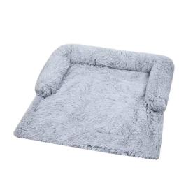 Zipper Dog Sofa Luxury Pet Bed Removable Furniture Protection Cover Dog Couch Bed Washable Dogs Kennel Pets Nest Cushion Dog Bed
