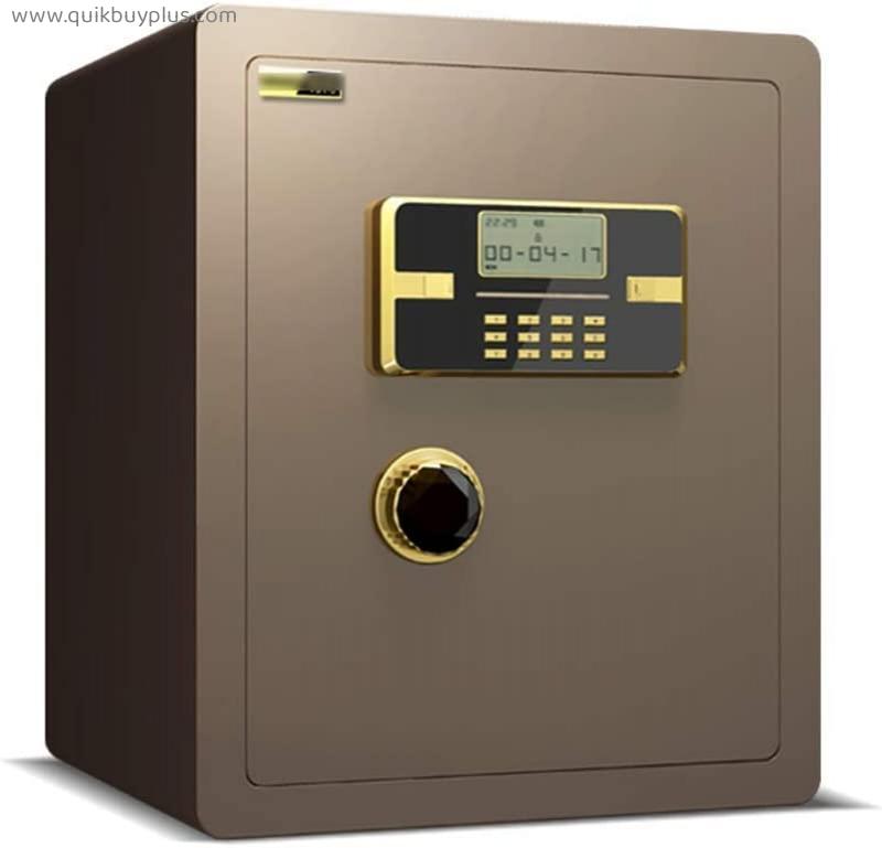 money safe Cabinet money safes, With-30mm Solid Lock All-steel money safe Deposit Box for Family Hotel Office for Storing Cash Documents Valuables 2 Styles Wall money safes (Color : Style1, Size : 45c