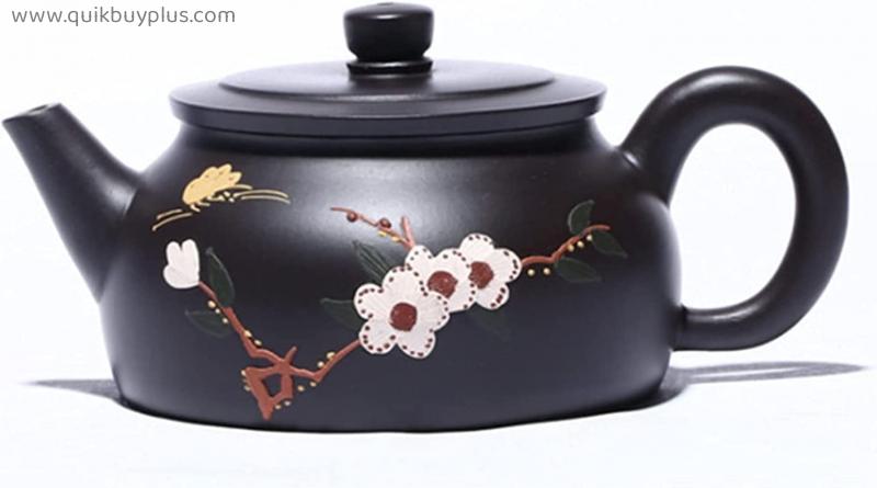 teapot 200ml Yixing Famous Purple Clay Teapots Master Handmade Tea Pot Beauty Kettle Zisha Tea Set