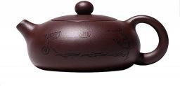 Teapot 210ml Yixing Classic Purple Clay Teapots Ball Hole Filter Tea Pot Beauty Zisha Kettle Handmade Tea Set