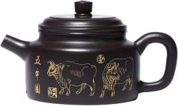 Teapot 230ml Authentic Yixing Purple Clay Teapots Filter Tea Pot Beauty Kettle Handmade Tea Set