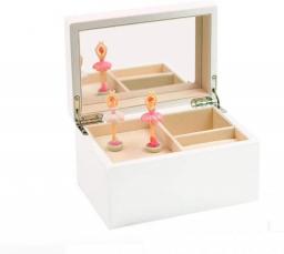 zxb-shop Music Box Wooden Music Box Gift Christmas/Birthday/Valentine's Day, Jewelry Box Wood Musical Box